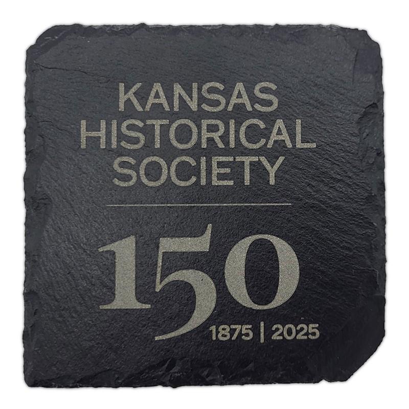 Slate Coaster Engraved 150th (Square),SLTCENGRONLYSQ